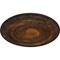 Ekena Millwork Oldham Ceiling Medallion (Fits Canopies up to 8 5/8"), Hand-Painted Rust, 18"OD x 1 1/4"P CM18OLRUS - alternate 2